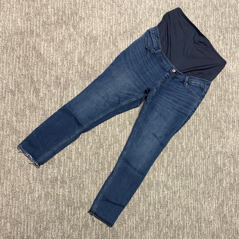Abercrombie and Fitch Maternity Skinny Jeans with Over-Belly Panel